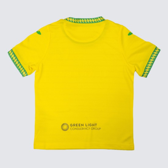 Kinder Norwich City 2025/26 Heimset
