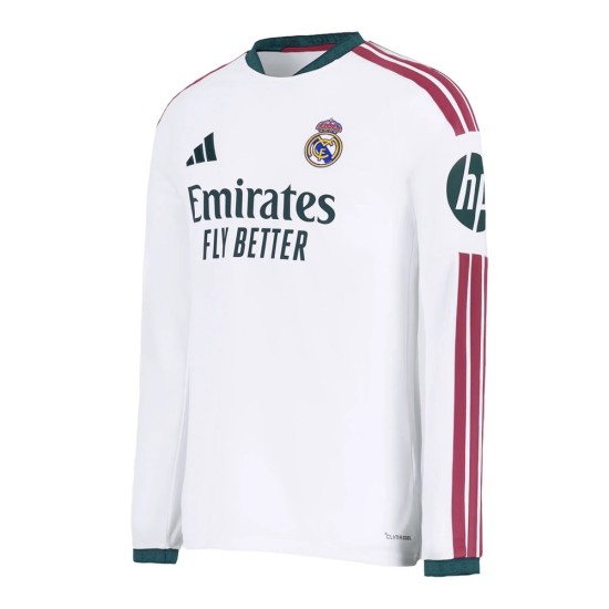 Herren Real Madrid 2026/27 Heimtrikot Langarm Herren Real Madrid 2026/27 Heimtrikot Langarm