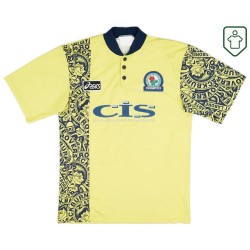 Herren Blackburn Rovers 1996/97 Auswärts-Retro-Trikot Duff #32 Herren Blackburn Rovers 1996/97 Auswärts-Retro-Trikot Duff #32