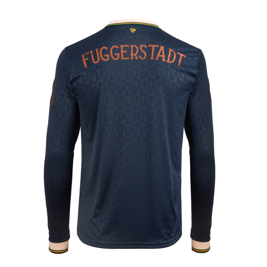 Kinder FC Augsburg 2025/26 Sonder-Langarm-Trikot – Dunkelblau Kinder FC Augsburg 2025/26 Sonder-Langarm-Trikot – Dunkelblau