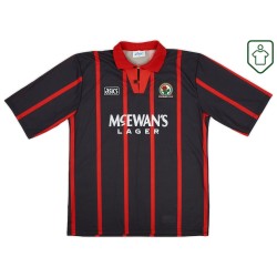 Herren Blackburn Rovers 1994/95 Auswärts-Retro-Trikot Shearer #9 Herren Blackburn Rovers 1994/95 Auswärts-Retro-Trikot Shearer #9