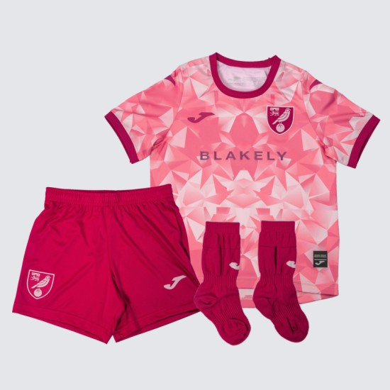 Kinderausrüstungsset Norwich City 2025/26 Third