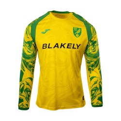 Kinder Norwich City 2026/27 Langarm-Heimtrikot