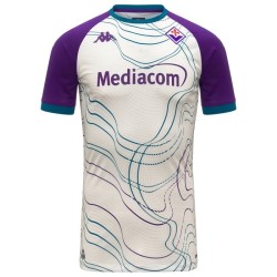 Kinder Fiorentina 2025/26 Ausweich-Aufwärmtrikot – Weiß