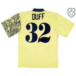 Herren Blackburn Rovers 1996/97 Auswärts-Retro-Trikot Duff #32