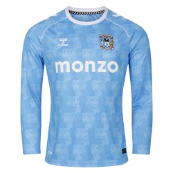 Kindertrikot Coventry City 2025/26 Heim Langarm