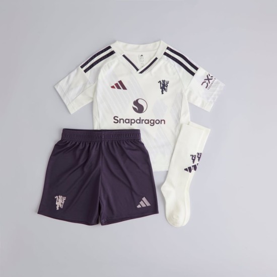 Kinder-Set Manchester United Auswärts 2025/26