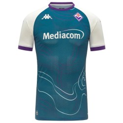 Kinder Fiorentina 2025/26 Ausweich-Aufwärmtrikot – Türkis