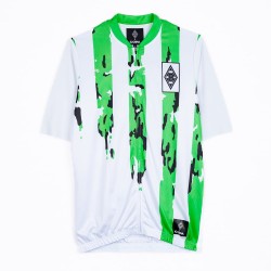 Herren Borussia Mönchengladbach 1995 Retro Radtrikot