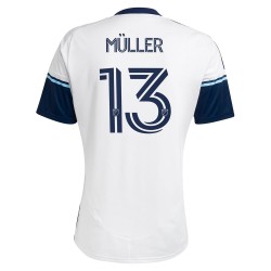 Herren Vancouver Whitecaps FC 2025 Heimtrikot - Müller #13
