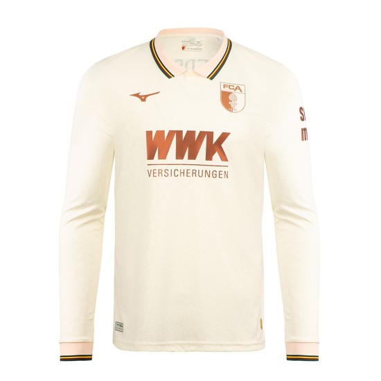 Kinder FC Augsburg 2025/26 Sonder-Langarm-Trikot – Creme Kinder FC Augsburg 2025/26 Sonder-Langarm-Trikot – Creme