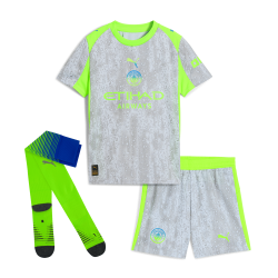 Kinder Manchester City 2025/26 Drittes Set Kinder Manchester City 2025/26 Drittes Set