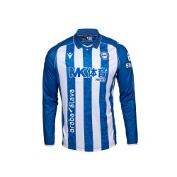 Kinder Alavés 2026/27 Heim-Langarmtrikot