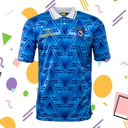 Herren Cardiff City 1991 Heim Retro Trikot