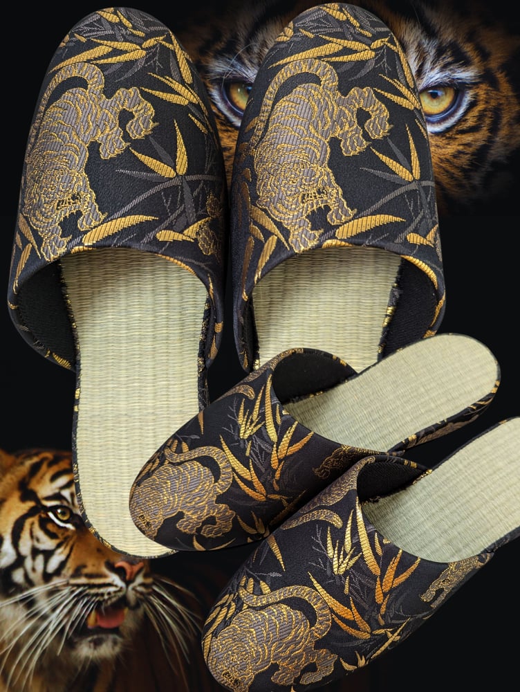 TATAMI × Baihu Byakko Tiger-Hausschuhe
