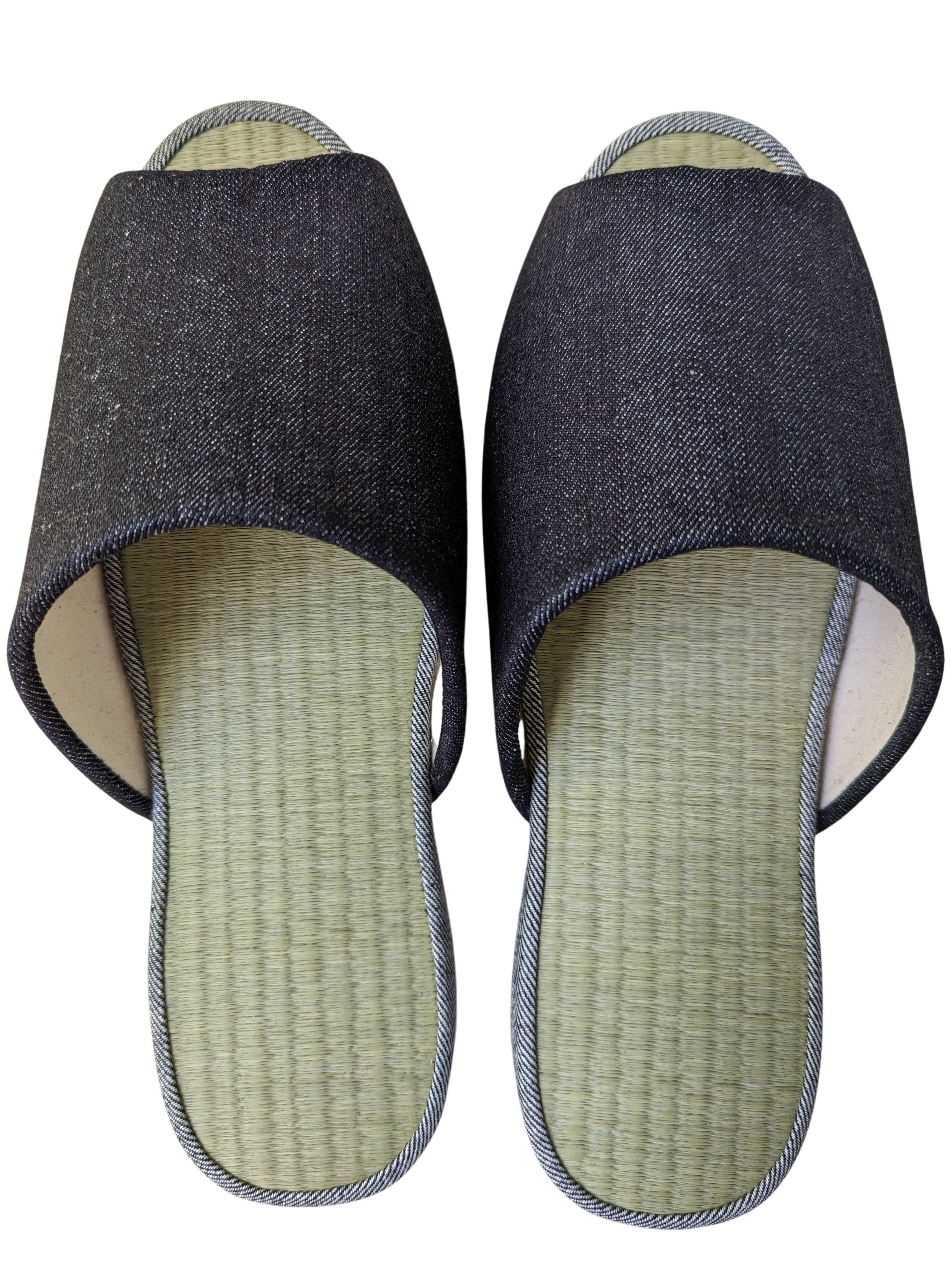 Offene TATAMI Denim-Slipper Typ A