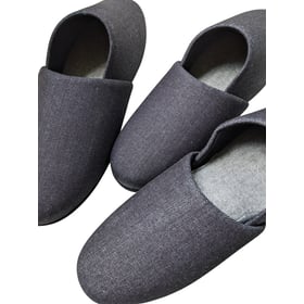 Schlichte Denim-Hiroshima-Slipper Schlichte Denim-Hiroshima-Slipper