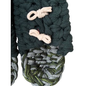 Gestrickte Upcycling-Hausschuhe Gestrickte Upcycling-Hausschuhe
