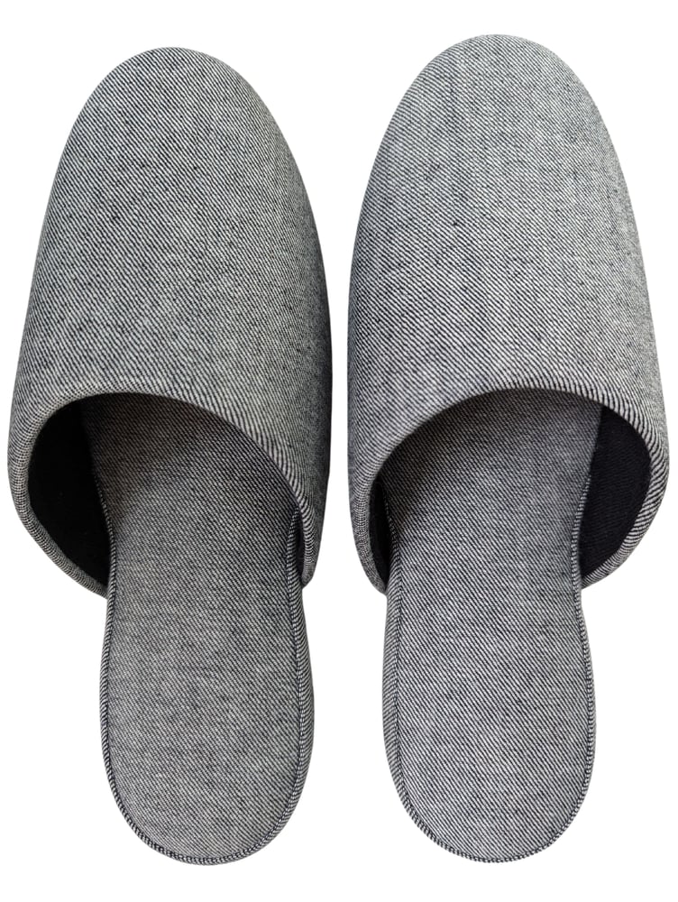 Denim Hiroshima Hausschuhe, schlicht, Typ B